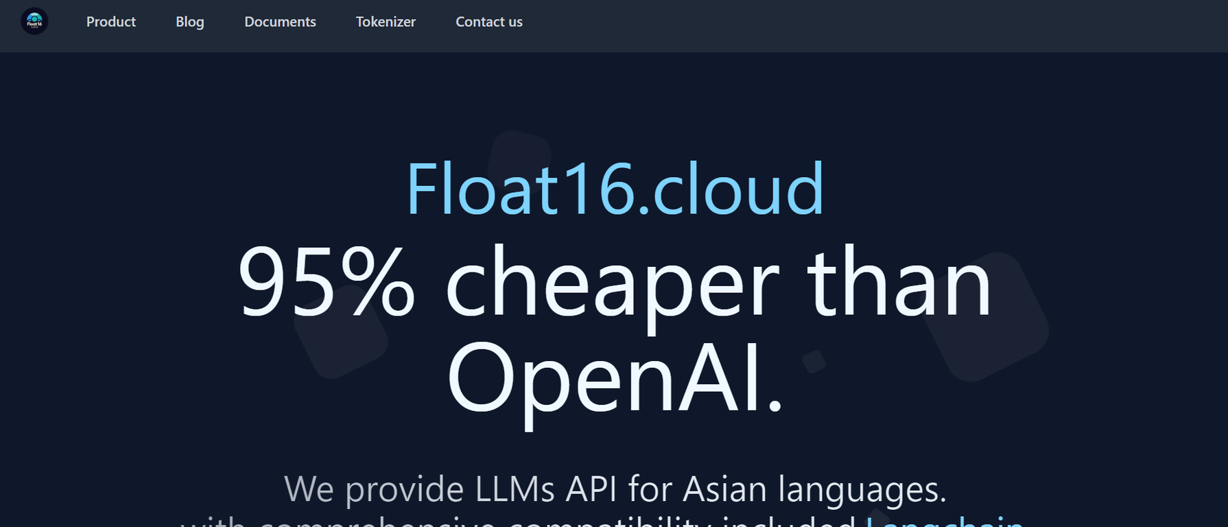 Float16 screenshot