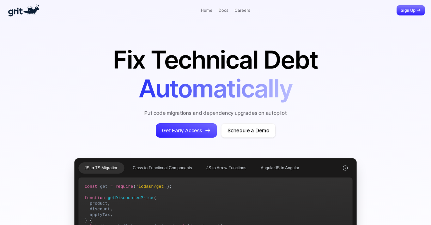 Grit.io screenshot