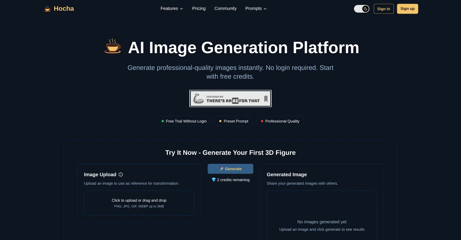 Hocha AI screenshot