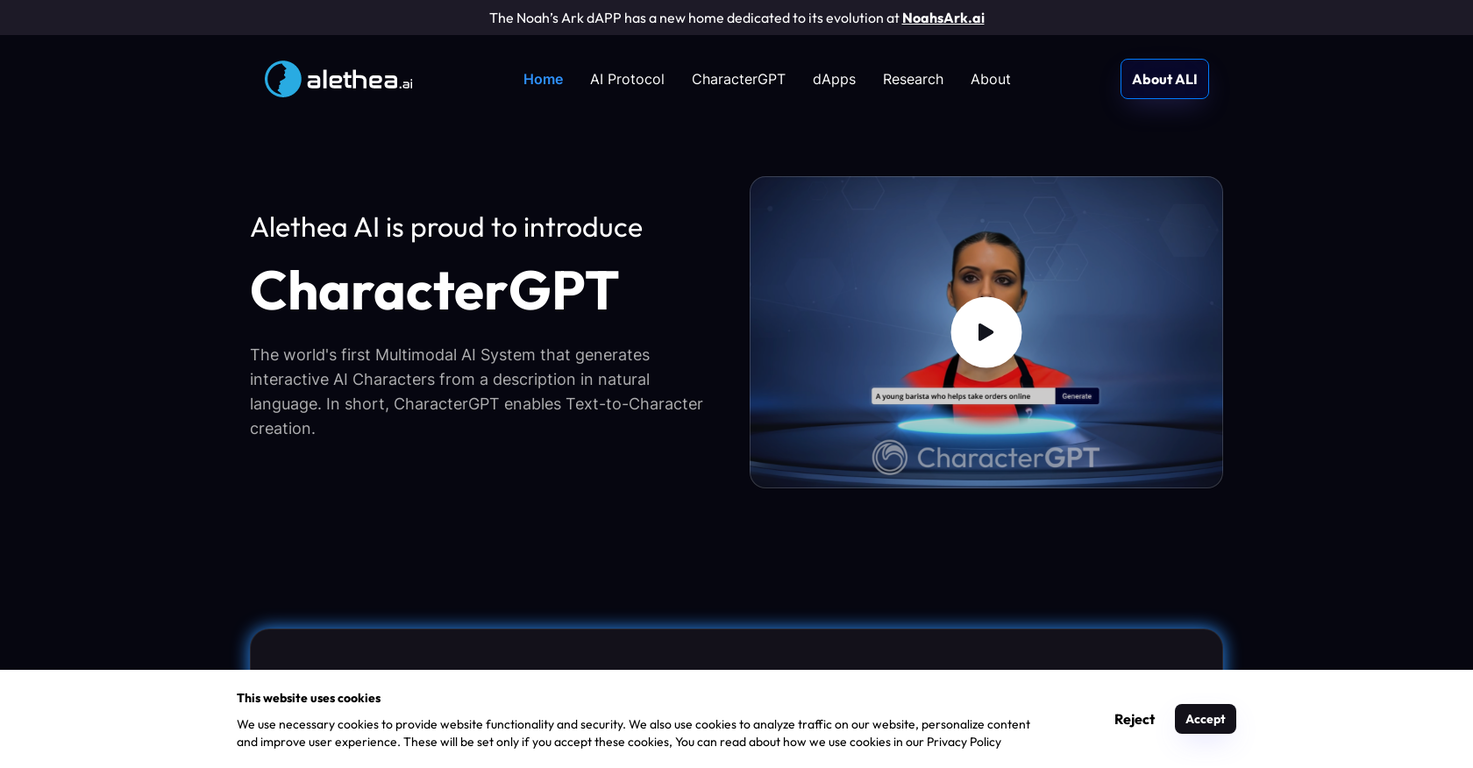 Character GPT screenshot