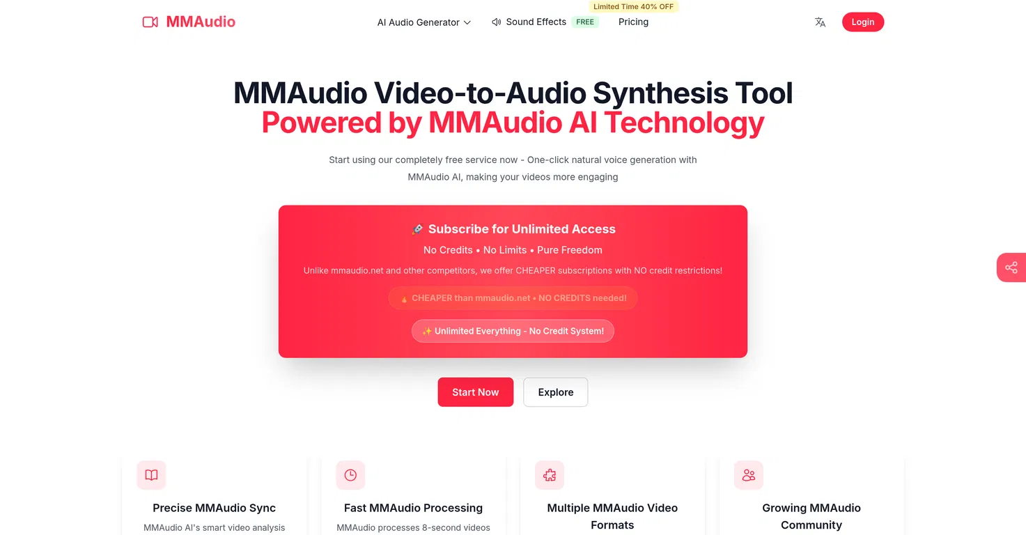 MMAudio Pro screenshot