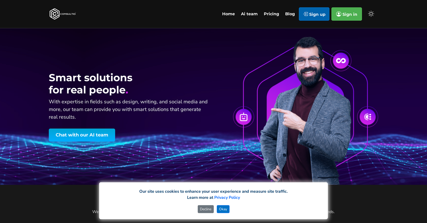 Consultio screenshot