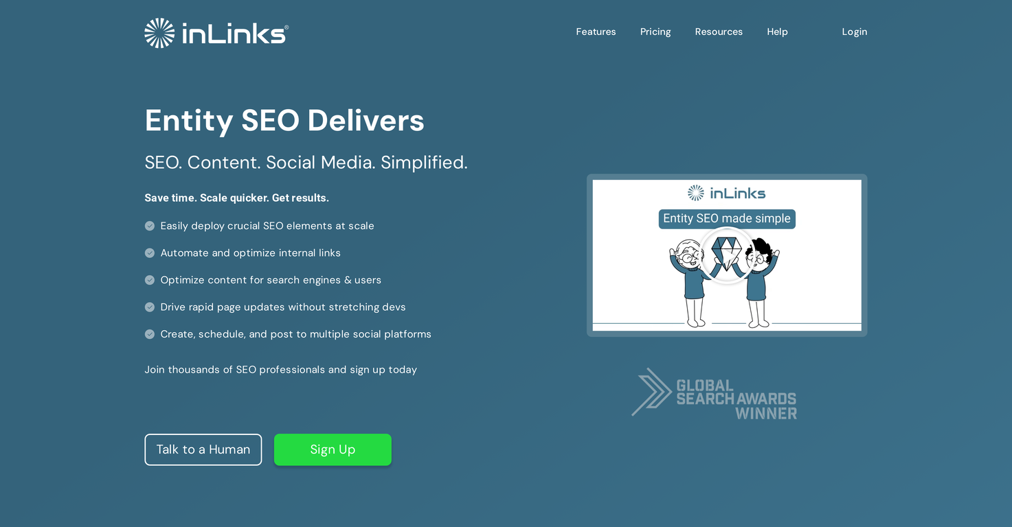 InLinks screenshot