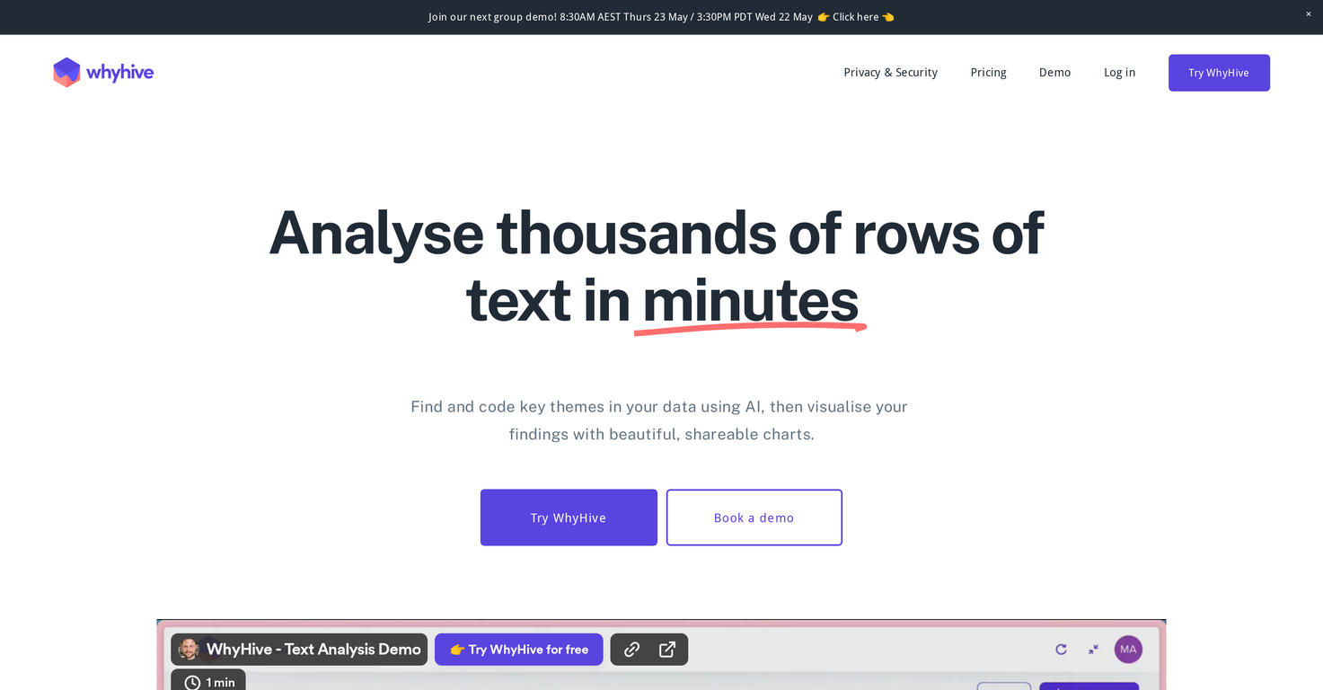 WhyHive screenshot