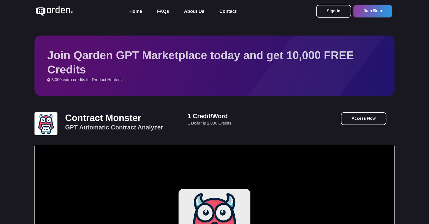 Contract Monster screenshot