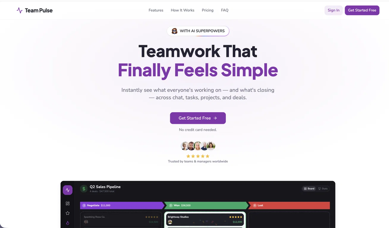 Team Pulse screenshot