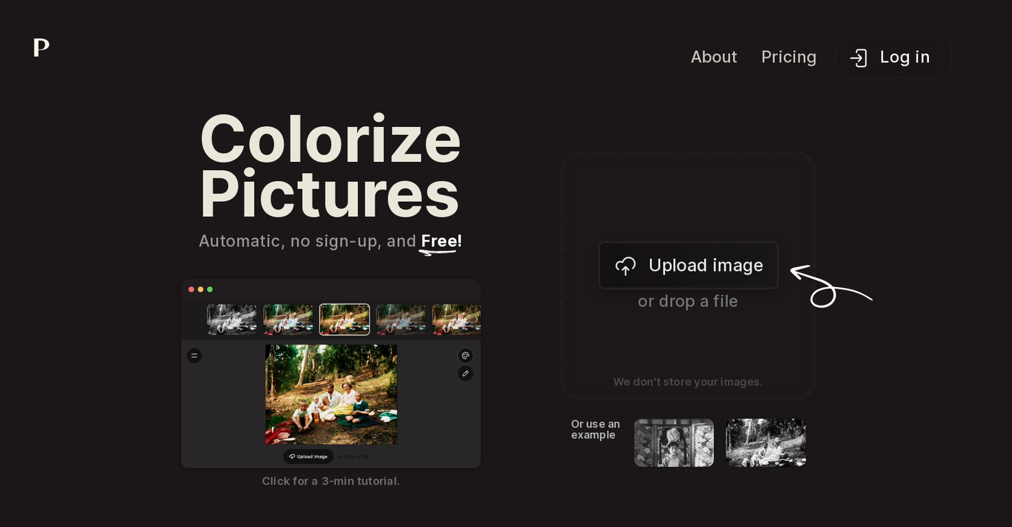 Palette screenshot