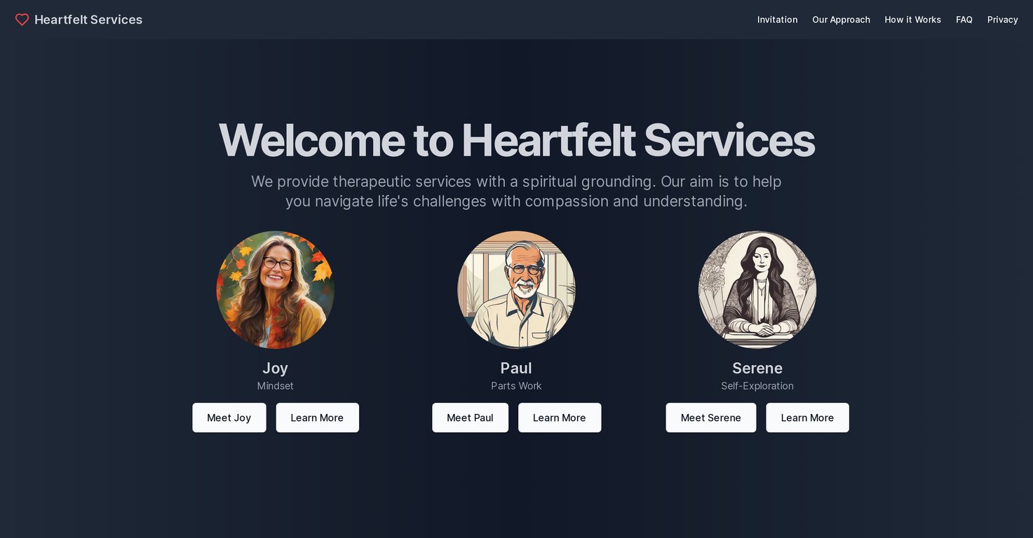 Heartfelt Services screenshot