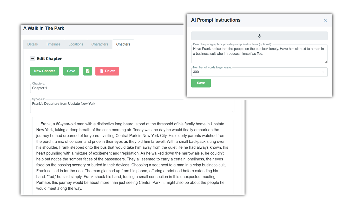 AIStoryBuilders screenshot