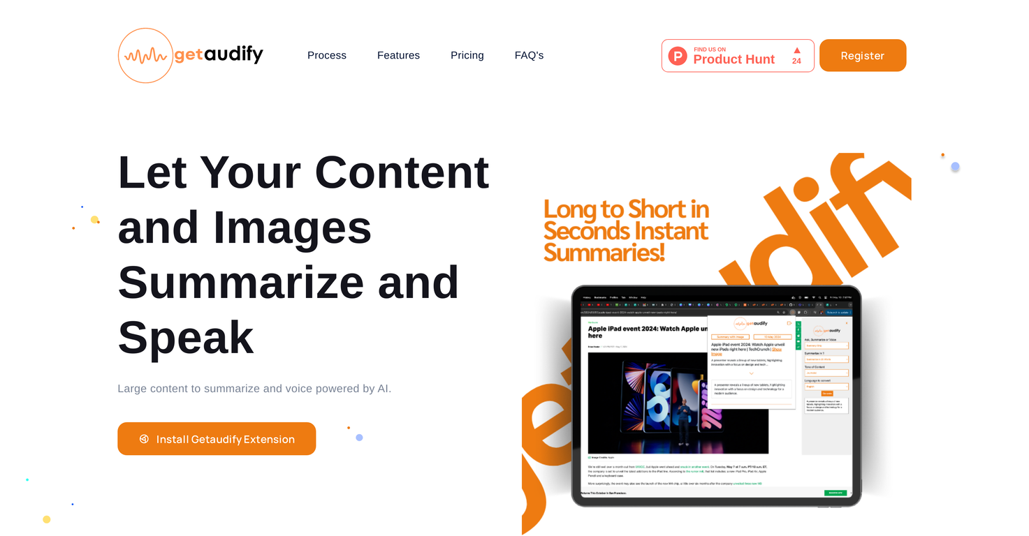 GetAudify screenshot