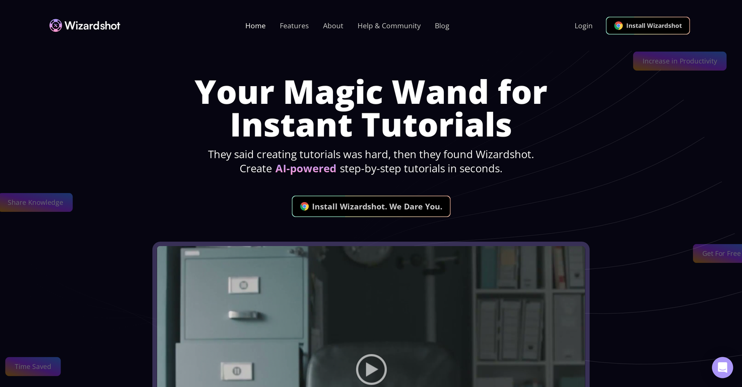 Wizardshot screenshot