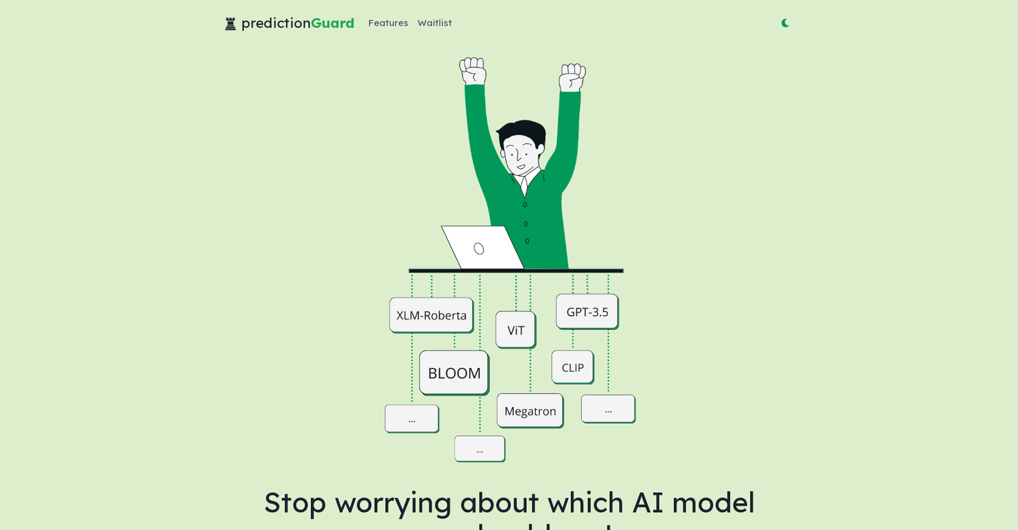Predictionguard screenshot