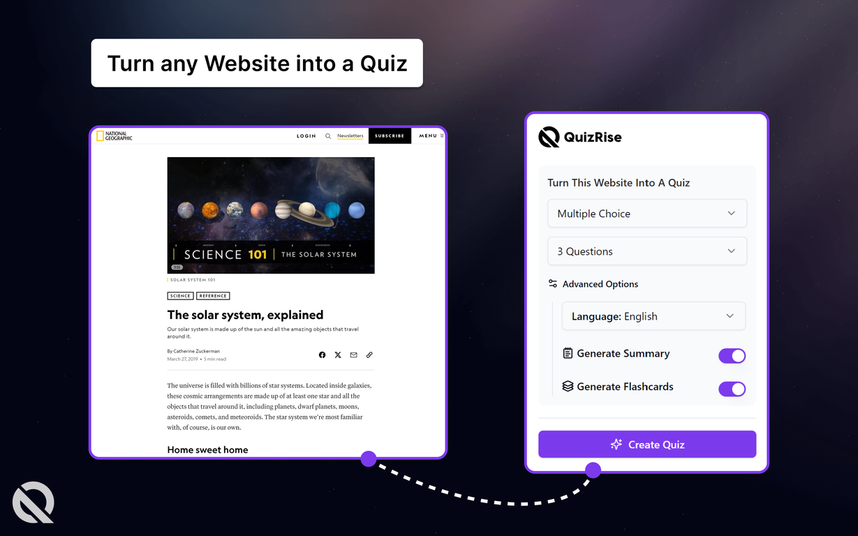QuizRise screenshot