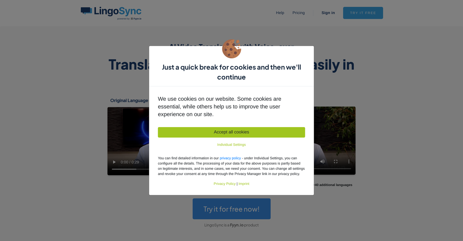 Lingosync screenshot