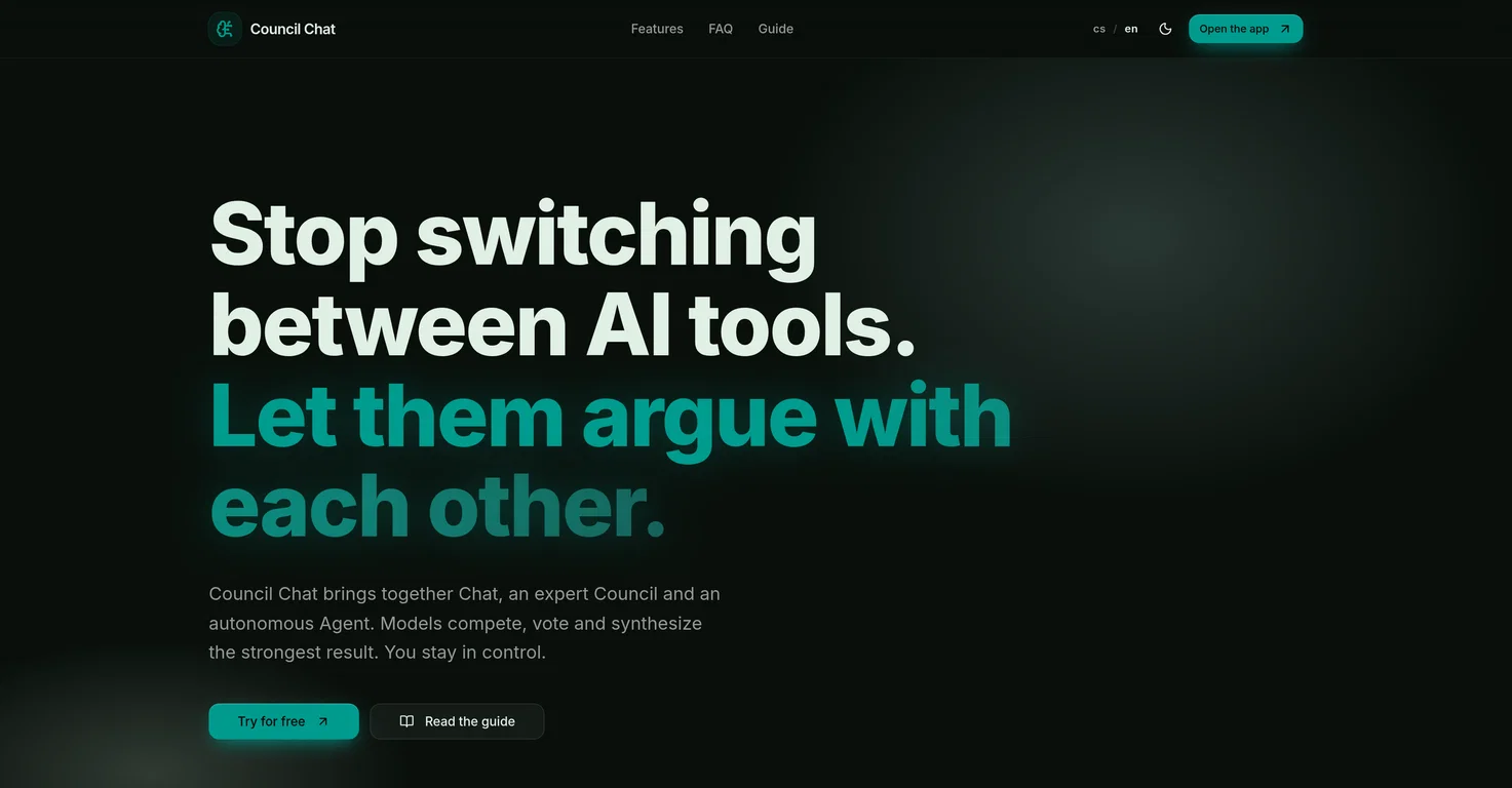 Council Chat screenshot