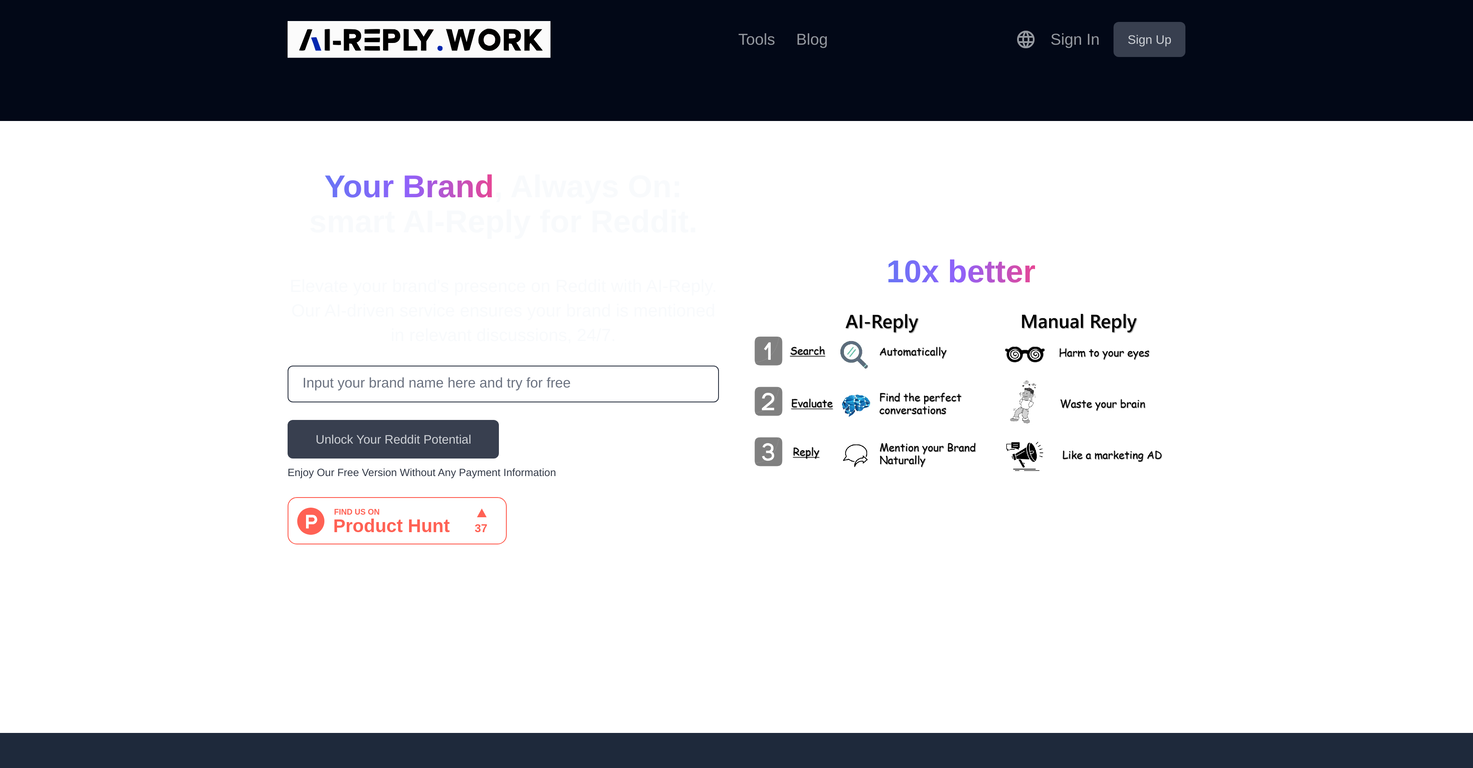 AI-Reply screenshot