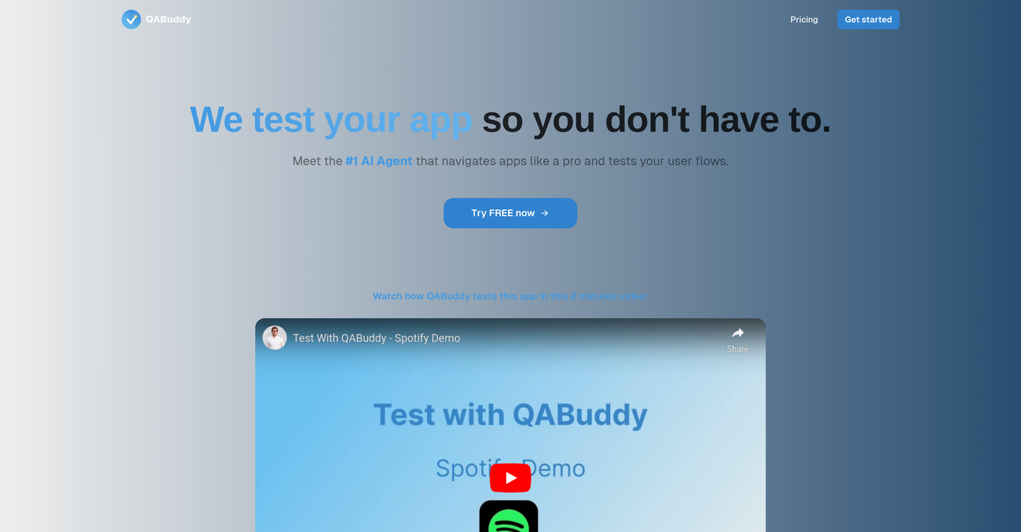 QABuddy screenshot