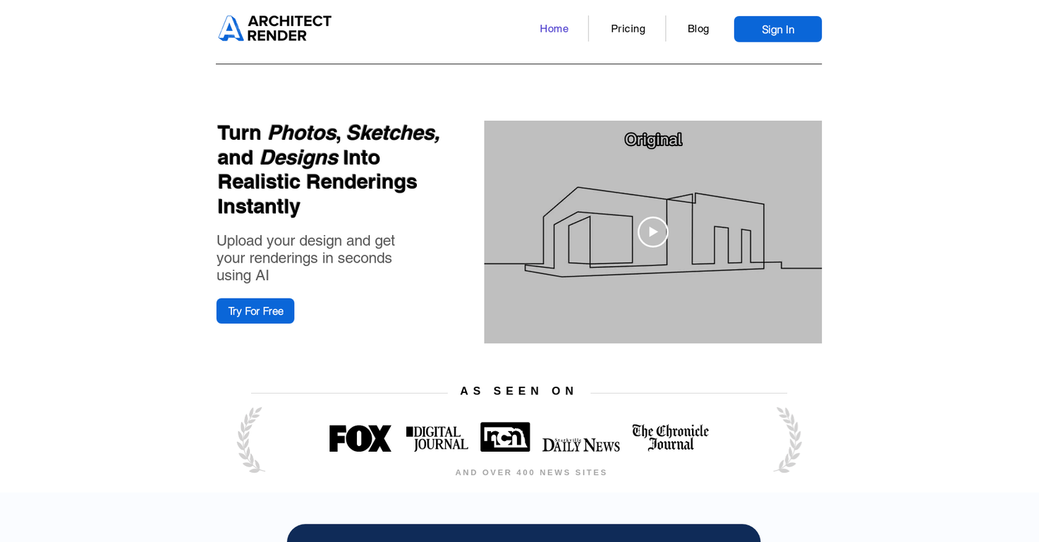 Architectrender screenshot