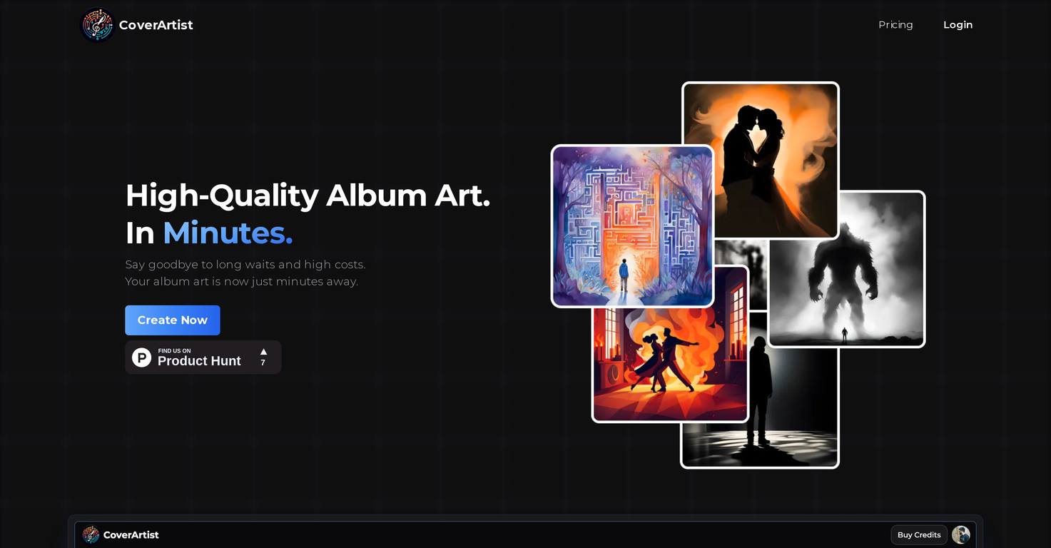 CoverArtist screenshot