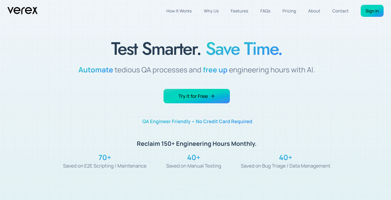 Verex screenshot