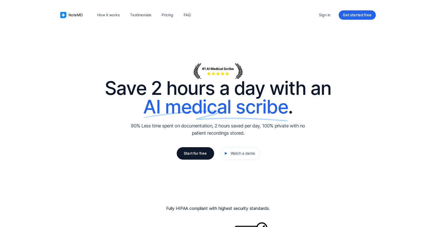 NoteMD screenshot