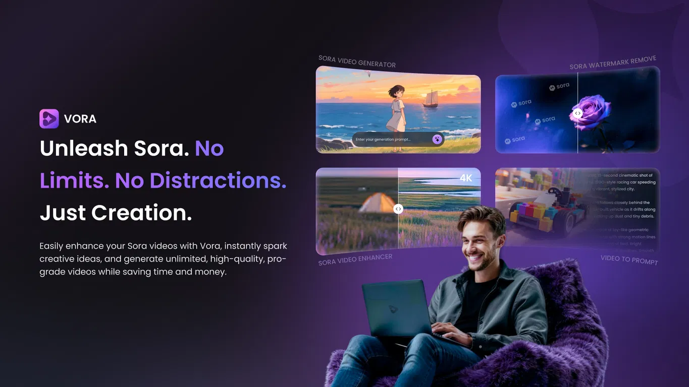 Vora screenshot