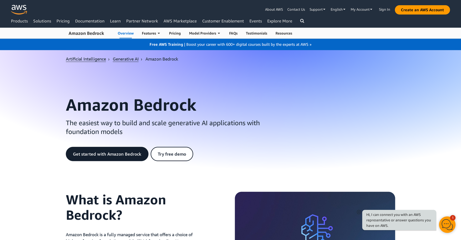 Bedrock screenshot
