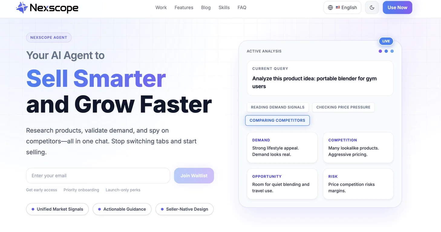 NexScope screenshot