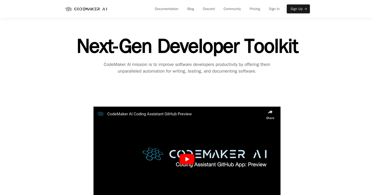 CodeMaker screenshot