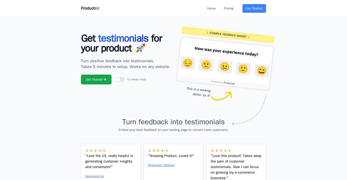 ProductKit screenshot