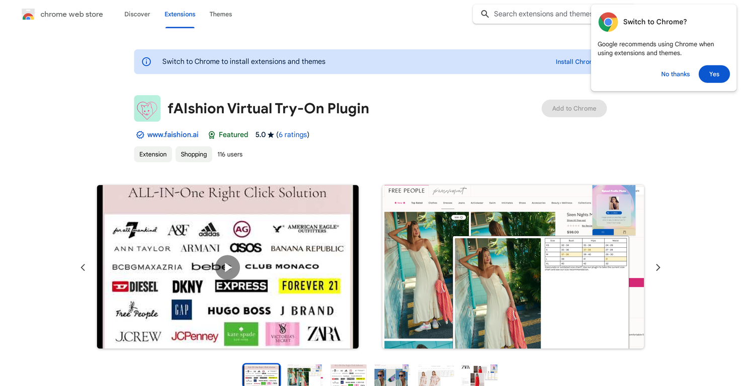 fAIshion screenshot