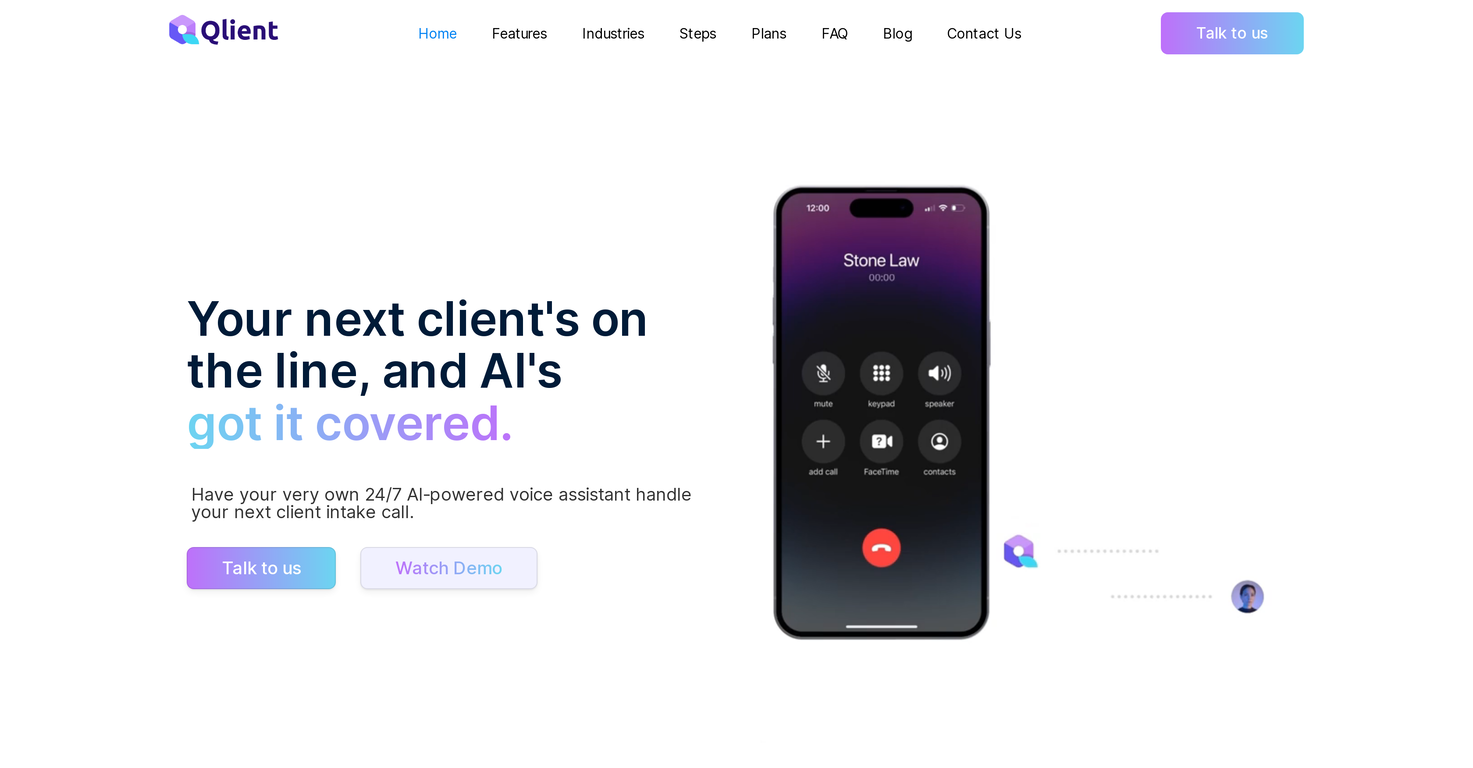 Qlient screenshot