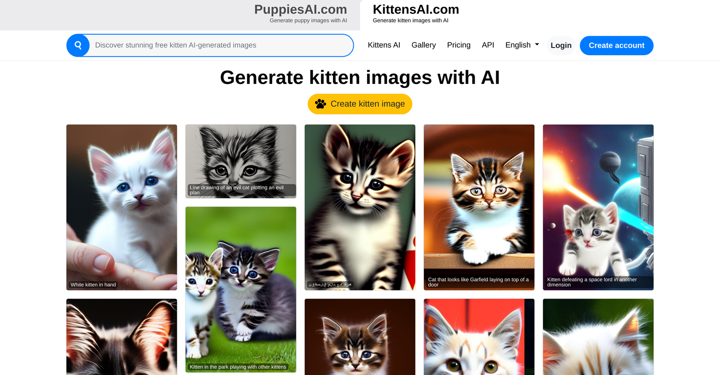 KittensAI screenshot
