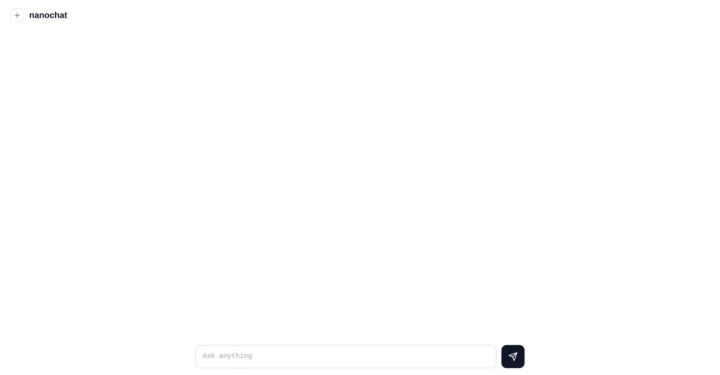 NanoChat screenshot