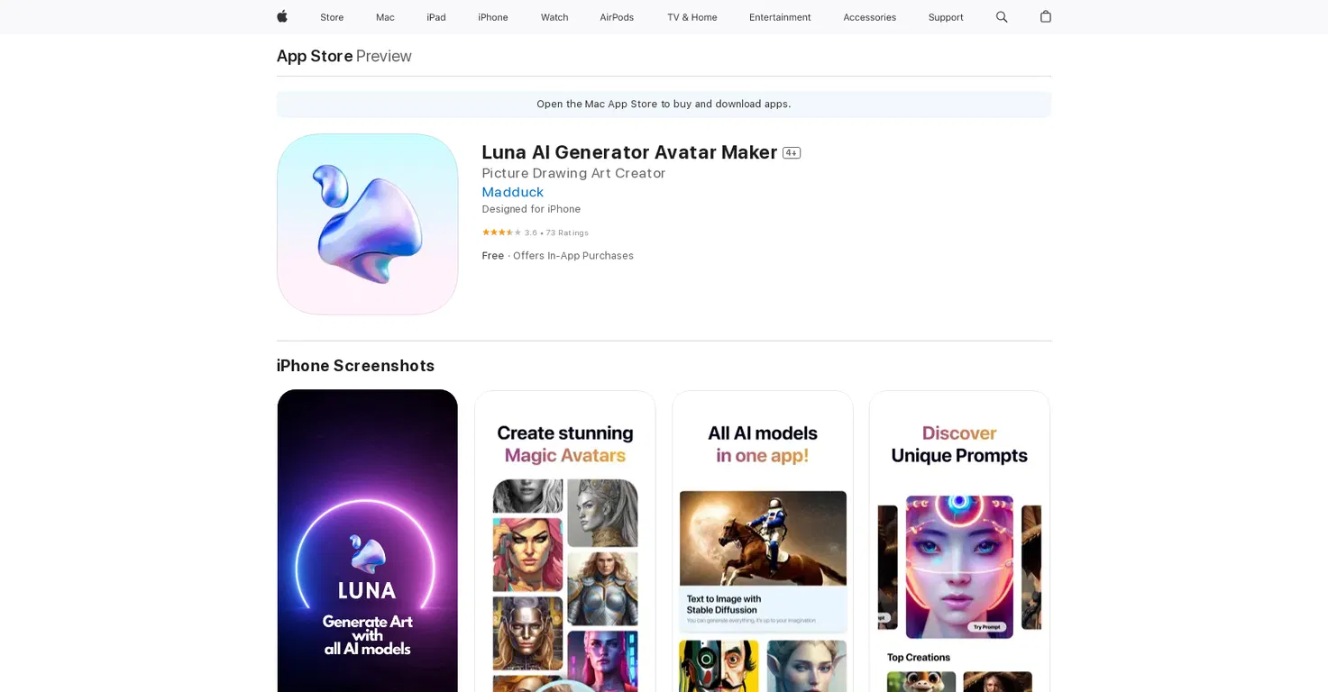 Luna by Madduck screenshot