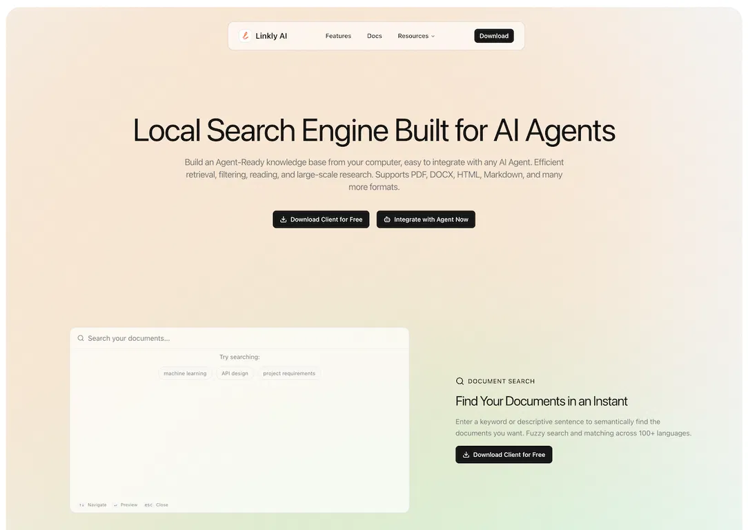 Linkly AI screenshot