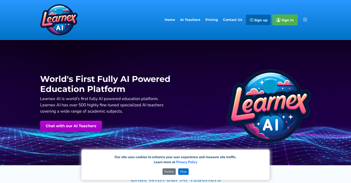 Learnex AI screenshot