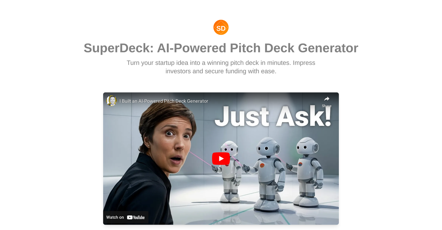 SuperDeck screenshot