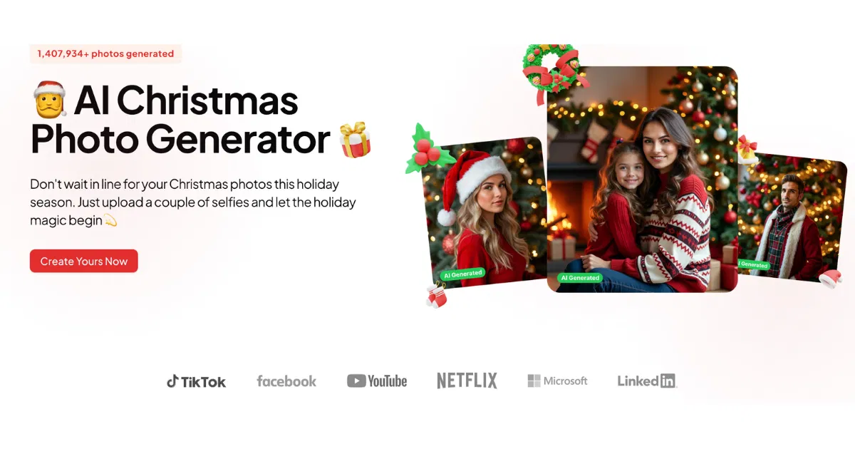 AI Christmas Photo screenshot