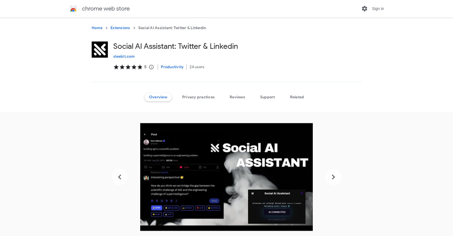 Sleebit screenshot