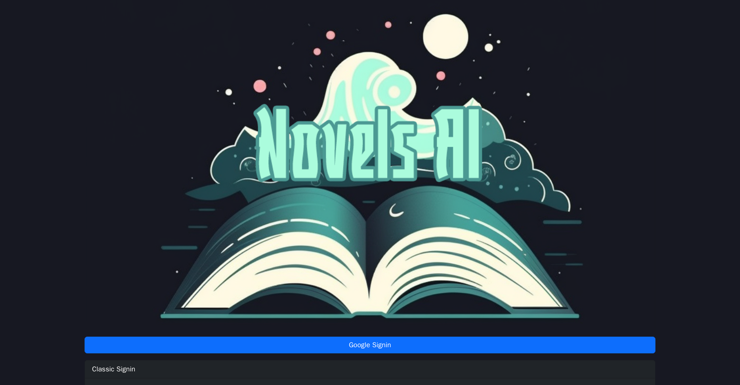 Novels AI screenshot