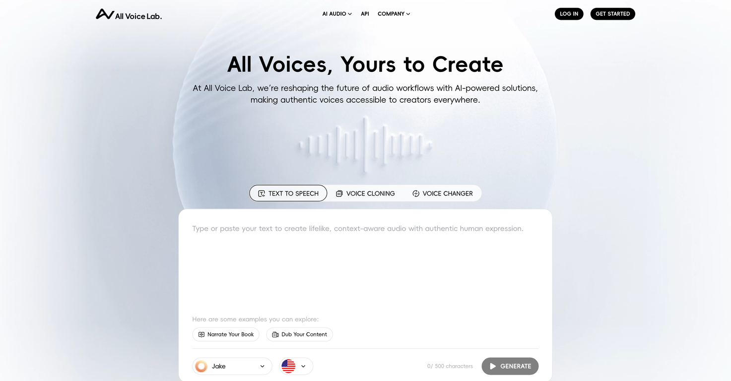 All Voice Lab screenshot
