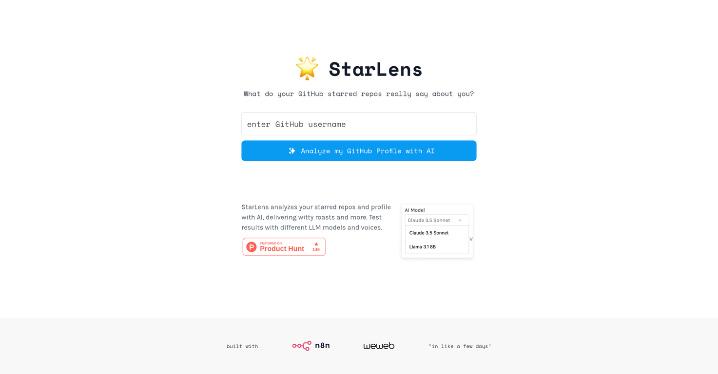 StarLens screenshot