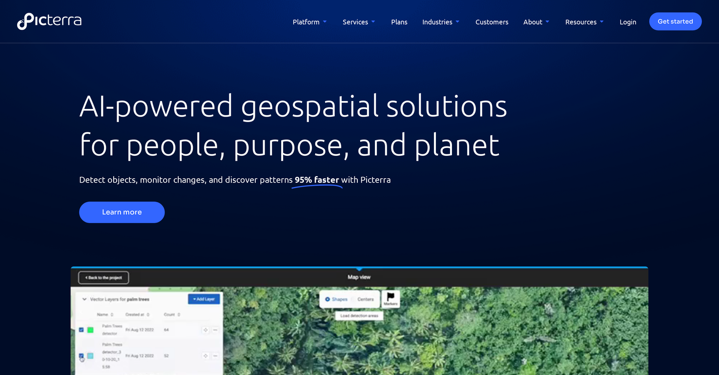 Picterra screenshot