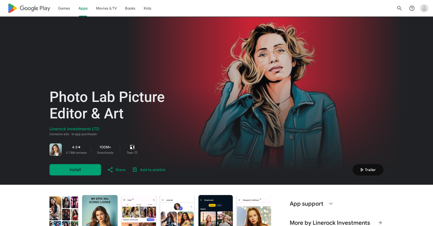 Photo Lab Picture Editor & Art screenshot