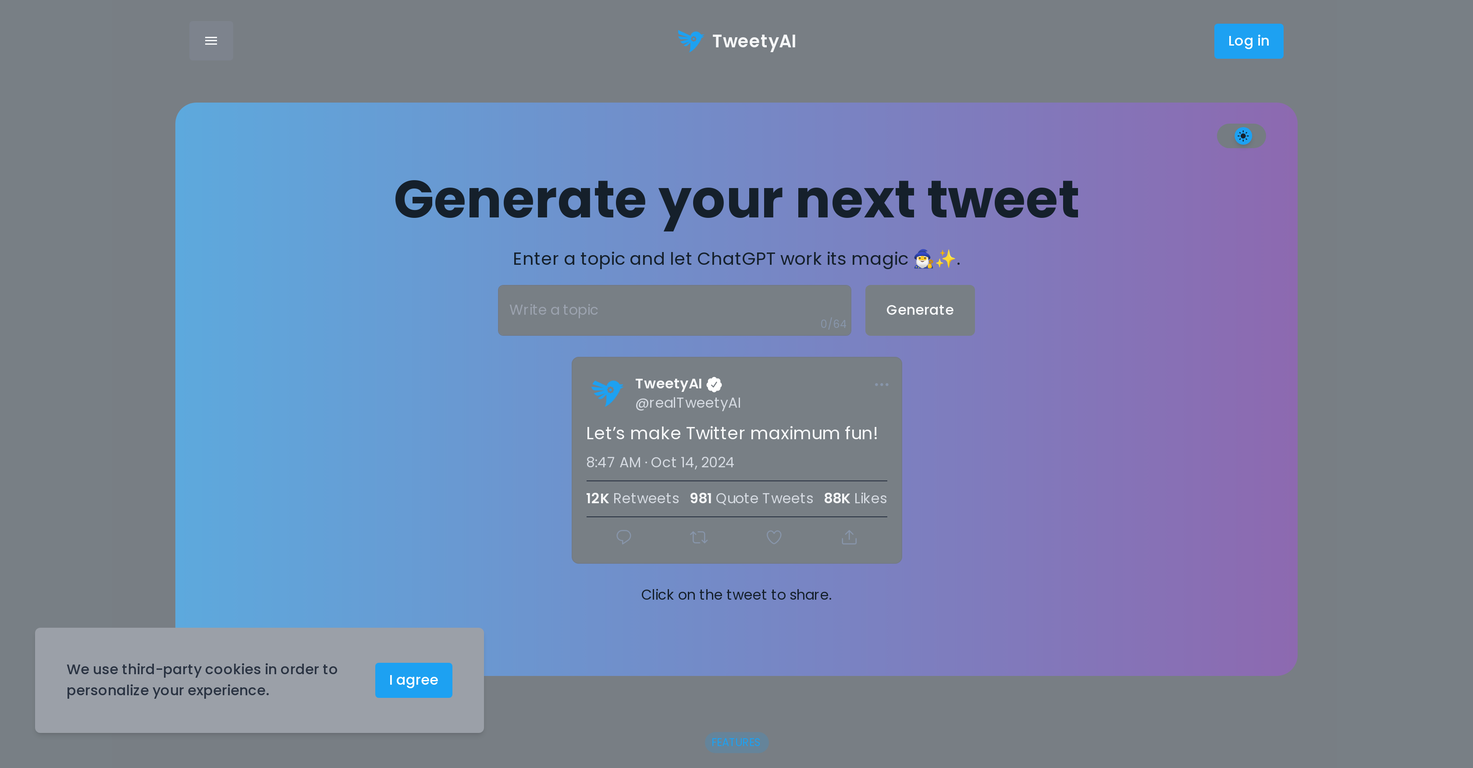 TweetyAI screenshot