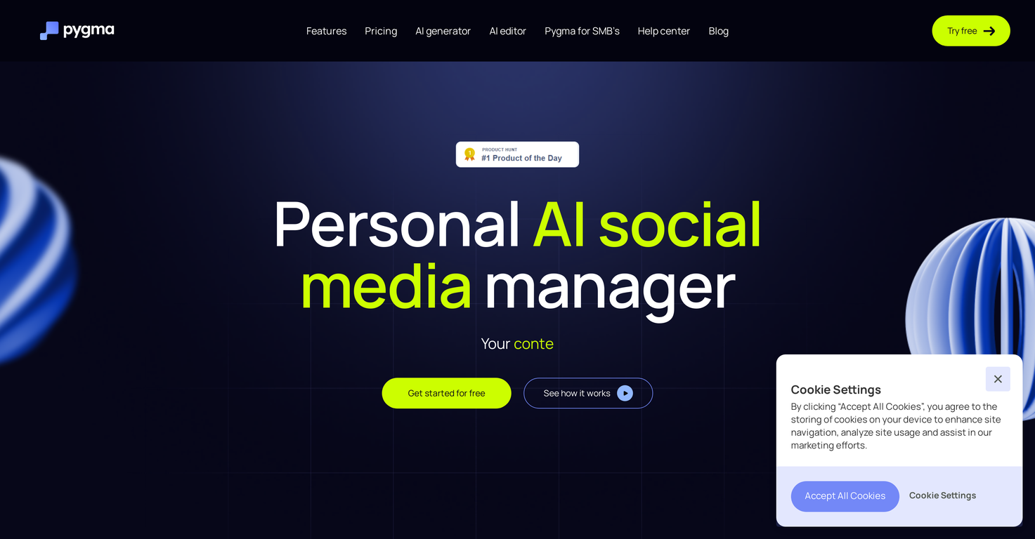 Pygma screenshot