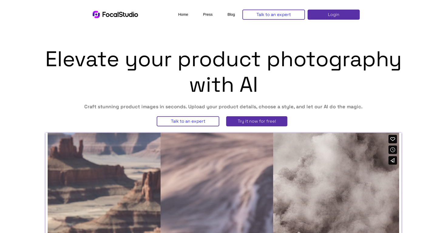 FocalStudio screenshot