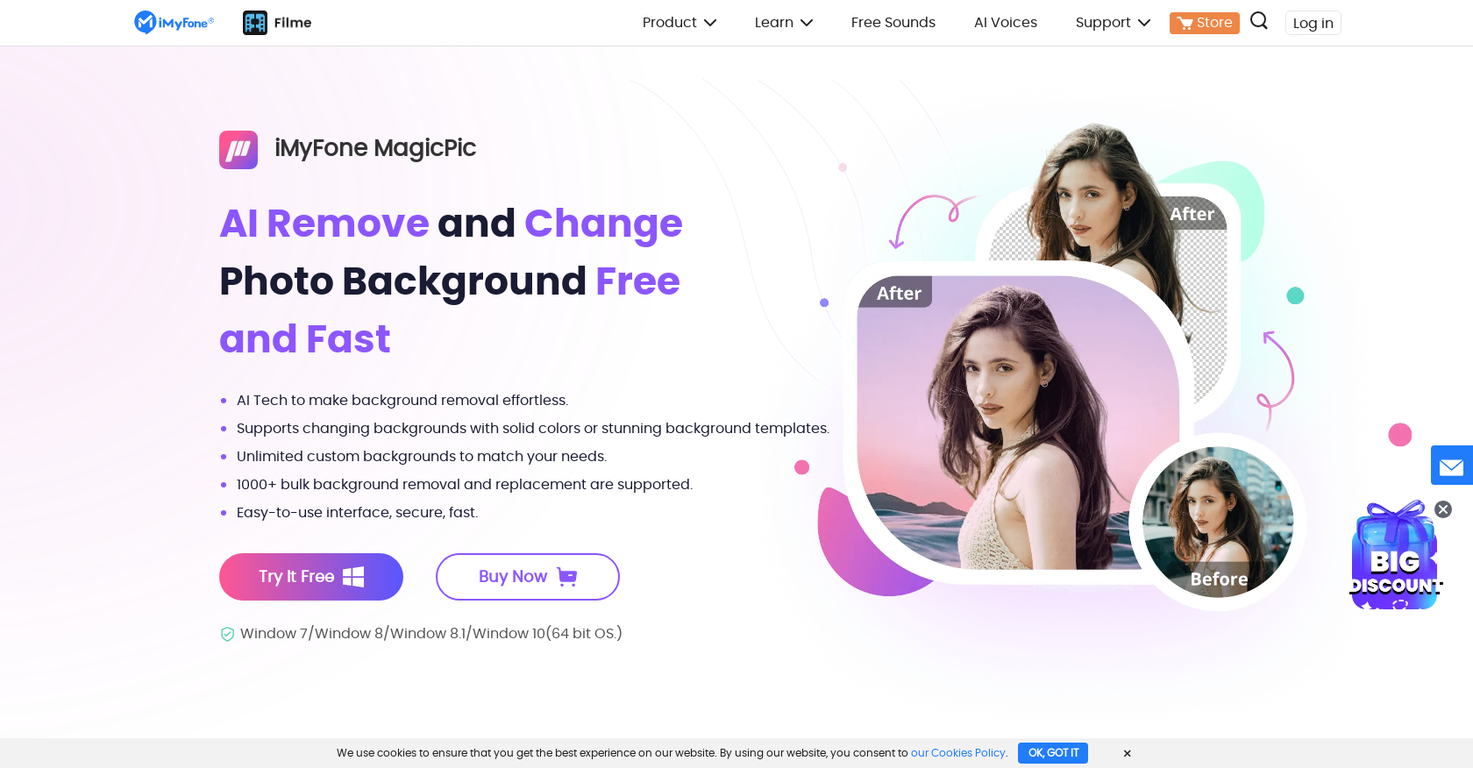 iMyFone MagicPic screenshot