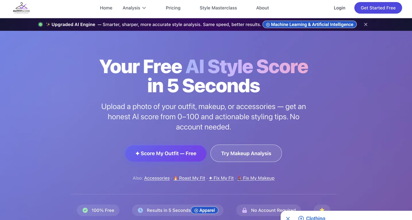 OutfitScore screenshot